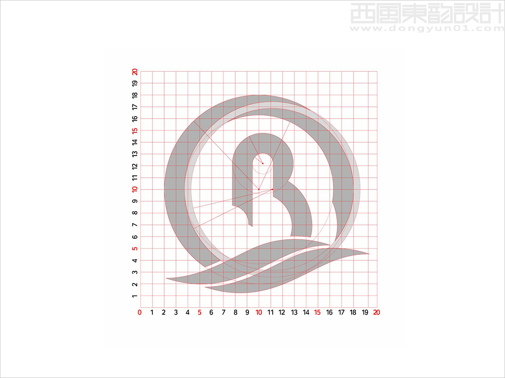 博仲盛景醫(yī)藥技術公司logo設計標準化制圖