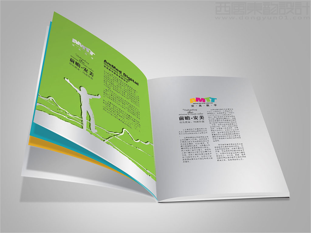 安美數(shù)字服務(wù)集團(tuán)有限公司畫冊設(shè)計之前瞻安美內(nèi)頁設(shè)計