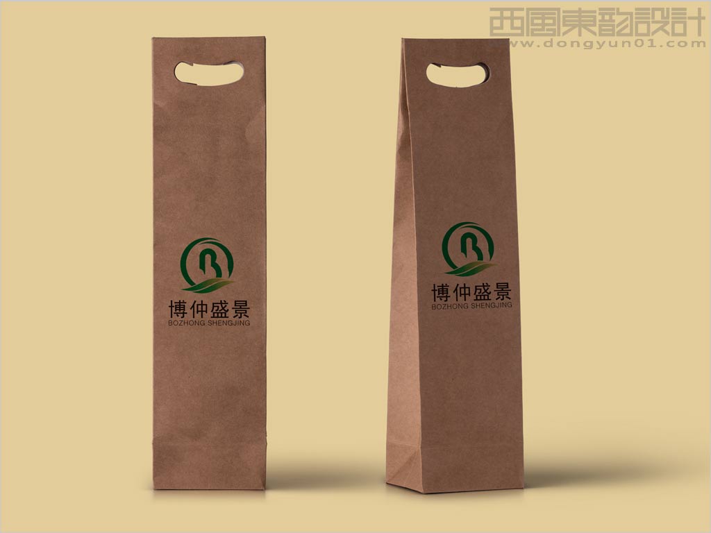 博仲盛景醫(yī)藥技術公司手提袋設計