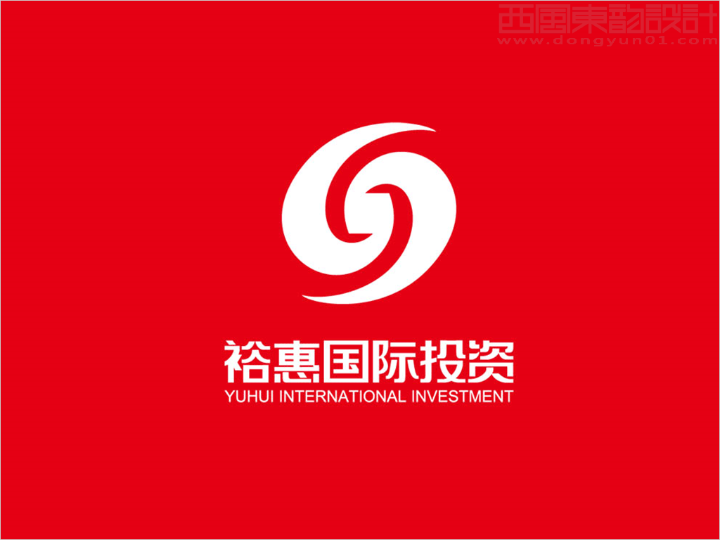 北京?；輫H投資有限公司標(biāo)志設(shè)計反白圖