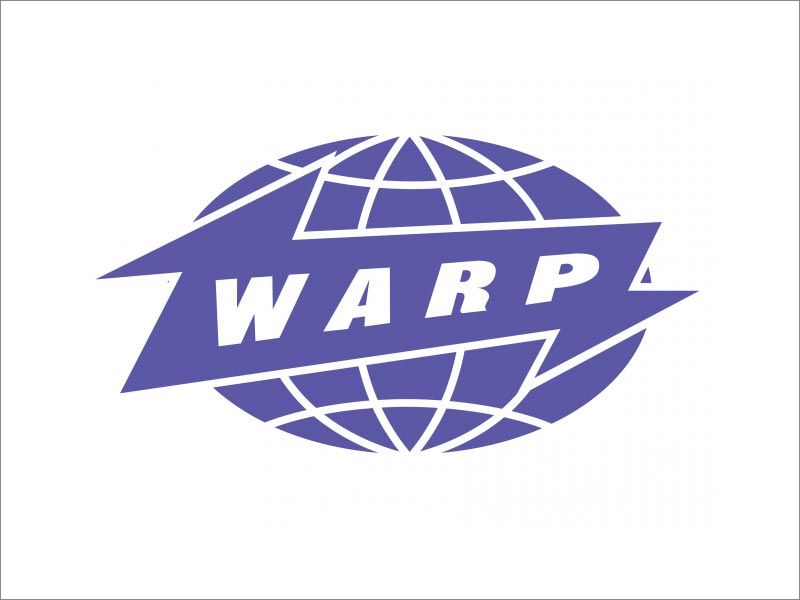 Warp Recordslogo設計，由The Designers Republic設計