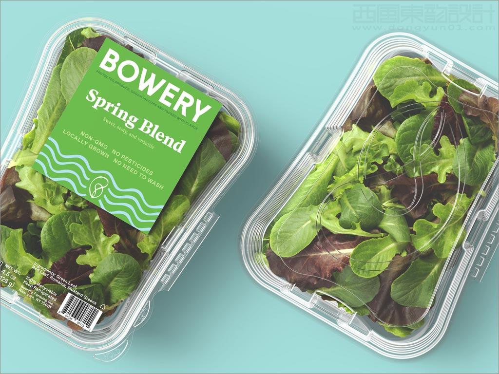 Bowery蔬菜農(nóng)產(chǎn)品包裝設計