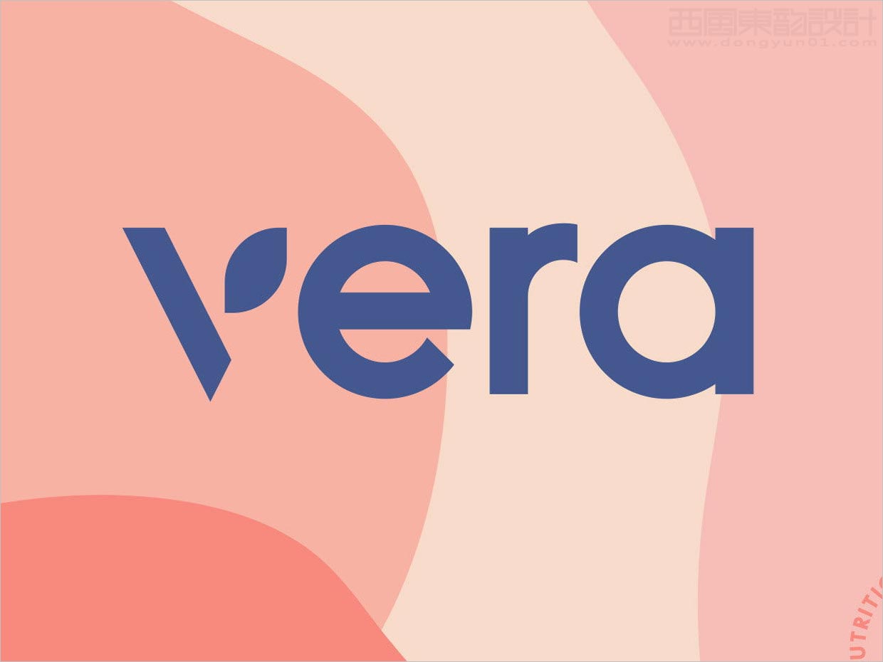 時尚的美國Vera女性補(bǔ)品品牌logo設(shè)計