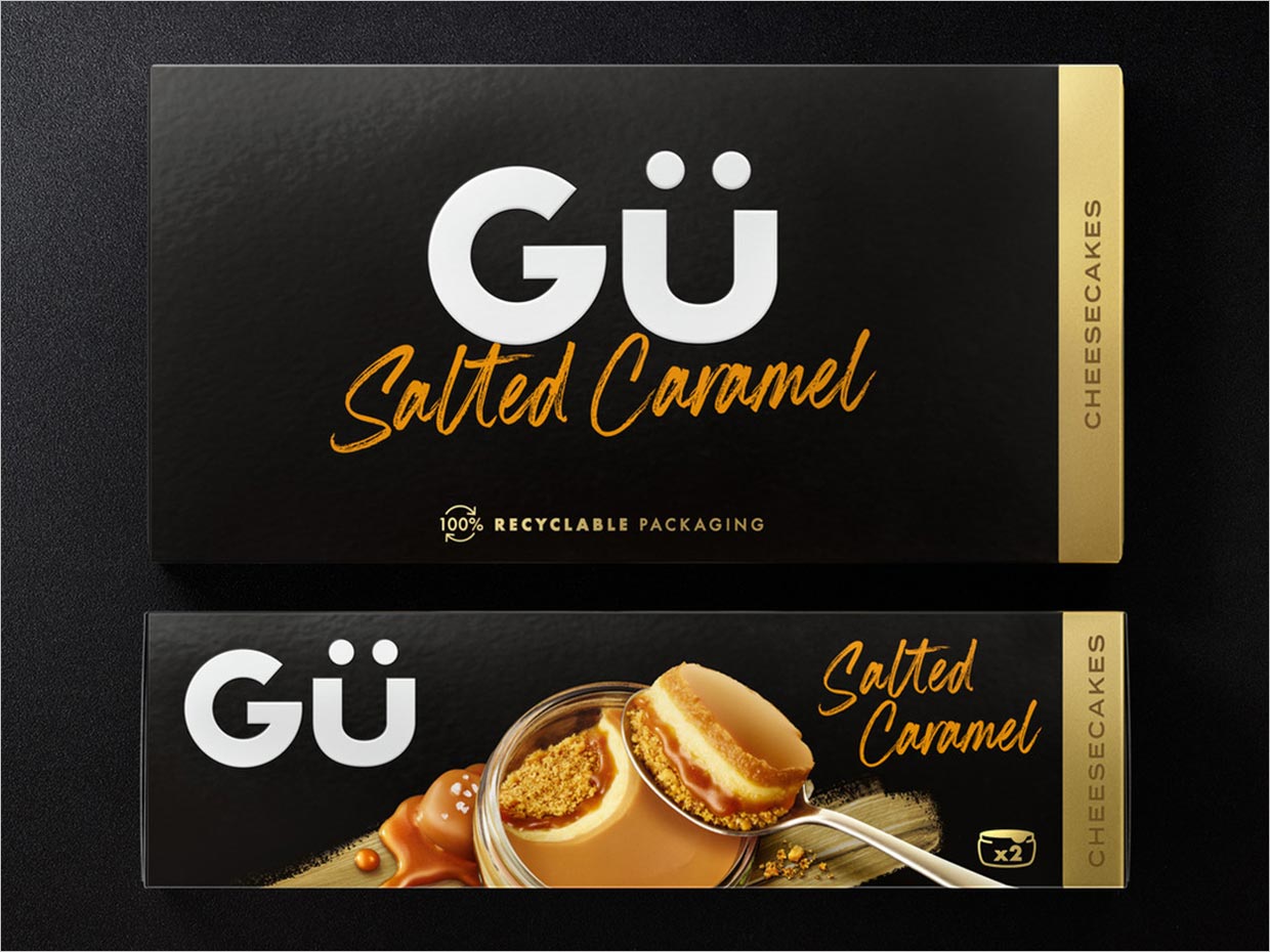 英國Gü甜品烘焙食品包裝設(shè)計(jì)